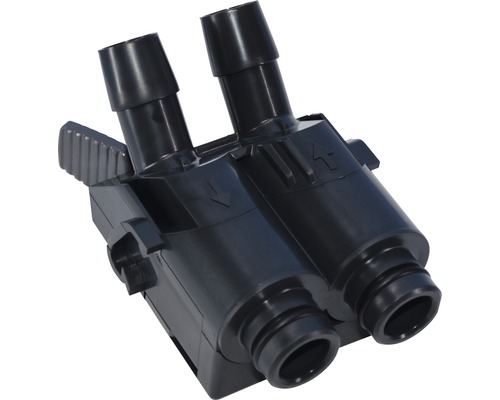 Adaptateur Eheim complet pour professional 3/3e/4+/4e+/5e Distributeur d''eau noir pour bassins de jardin