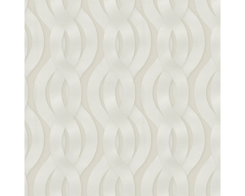 Vliestapete 59802 Colani LEGEND Grafisch greige Tapete mit Kettenmuster