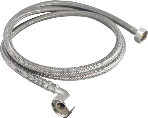 Tuyau blindé flexible avec coude et raccord vissé