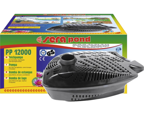 Sera Pond PP 12000 Teichpumpe mit Verpackung