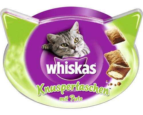 Whiskas Sachets de friandises croustillantes Whiskas à la dinde 60 g