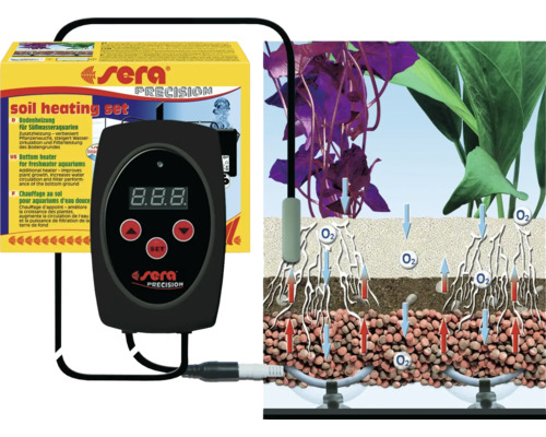 Chauffage au sol sera pour aquariums d'eau douce sera soil heating set