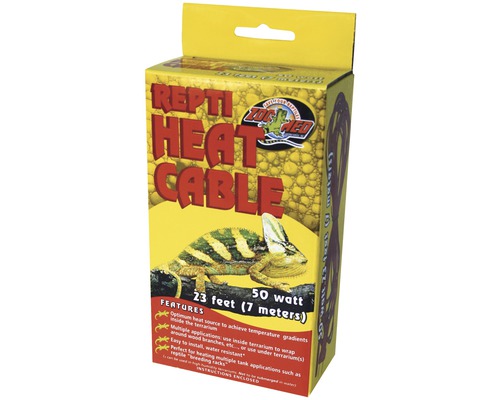 Câble chaffant ZOO MED Repti Heat Cable 50 W 7 m