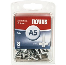 Novus Blindnieten Aluminium Ø 5x8 mm 70er Pack-thumb-1