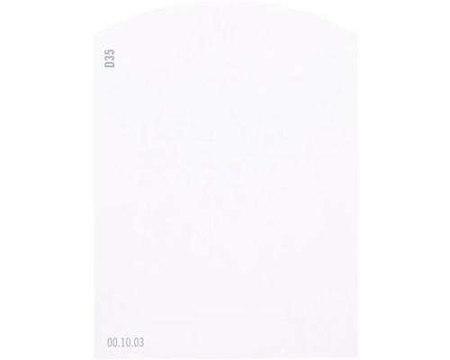 Farbmusterkarte Farbtonkarte D35 Off-White Farbwelt rot 9,5x7 cm