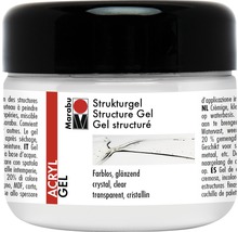 Marabu Strukturgel farblos glänzend 225 ml