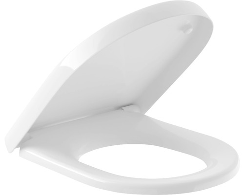 Geöffneter Toilettensitz aus Kunststoff