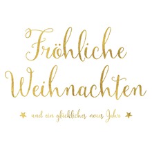 Carte de vœux de Noël décorative avec le texte ''Joyeux Noël et bonne année''