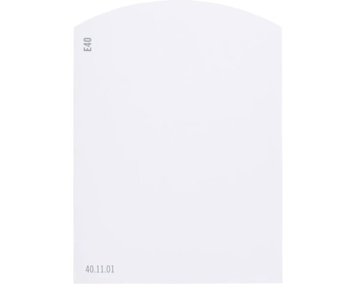 Carte échantillon de peinture E40 Off-White univers des couleurs violet 9,5x7 cm Formulaire E40