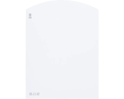 Carte échantillon de peinture E44 Off-White univers des couleurs violet 9,5x7 cm Marquage E44