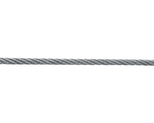 Câble d'acier Pösamo Ø 10 mm acier galvanisé au mètre