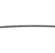 Câble d’acier Pösamo Ø 8 mm acier inoxydable nu au mètre