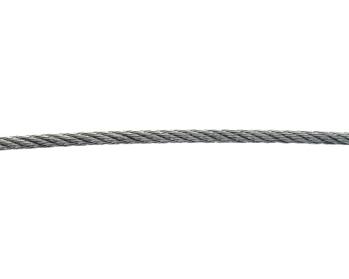 Câble d'acier Ø 4 mm acier inoxydable 10 m Corde tressée