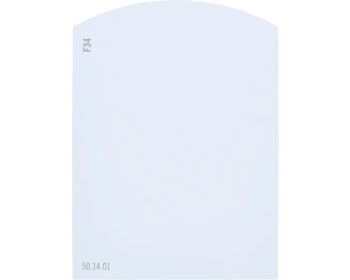 Carte échantillon de peinture F34 Off-White univers des couleurs bleu 9,5x7 cm Image du produit F34