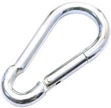 Mousquetons anti-incendie Pösamo Ø 11x120 mm acier galvanisés 1 pièces