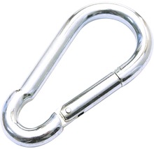 Mousquetons anti-incendie Pösamo Ø 12x140 mm acier galvanisés 1 pièces