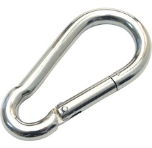 Mousquetons anti-incendie Pösamo Ø 13x160 mm acier galvanisés 1 pièces