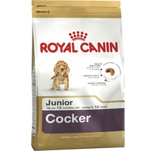 Paquet de nourriture pour chiots Royal Canin Junior Cocker pour chiots Cocker Spaniel jusqu''à 12 mois