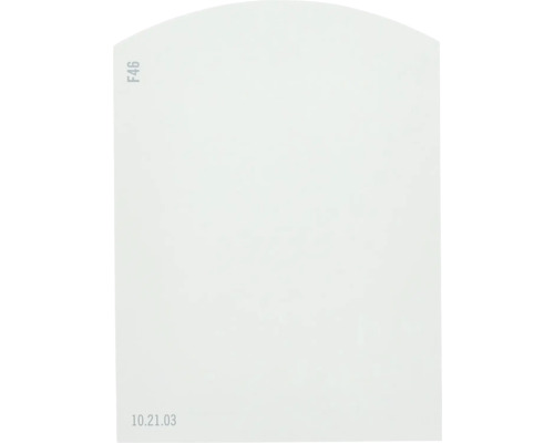 Carte échantillon de peinture F46 Off-White univers des couleurs bleu 9,5x7 cm Image du produit