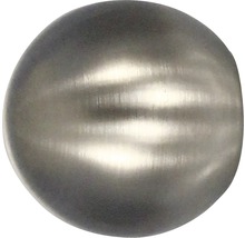 Embout ball pour Carpi aspect acier inoxydable Ø 16 mm lot de 2