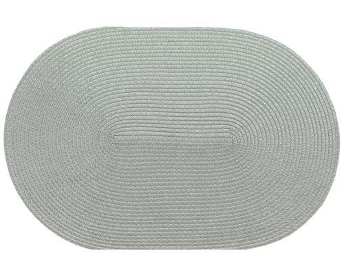 Set de table Woven ovale vert 30x45 cm