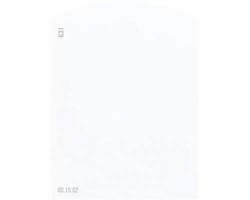 Carte échantillon de peinture G31 Off-White univers des couleurs vert 9,5x7 cm Marquage G31