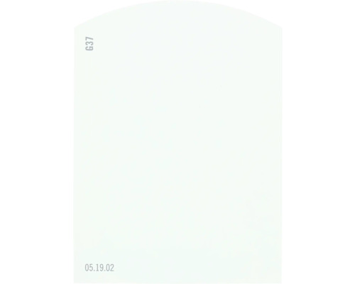 Carte échantillon de peinture G37 Off-White univers des couleurs vert 9,5x7 cm Image vide pour la présentation du produit.