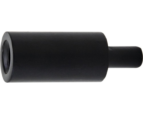 Rallonge de tringle Carpi noir Ø16 mm 3,5 cm de long