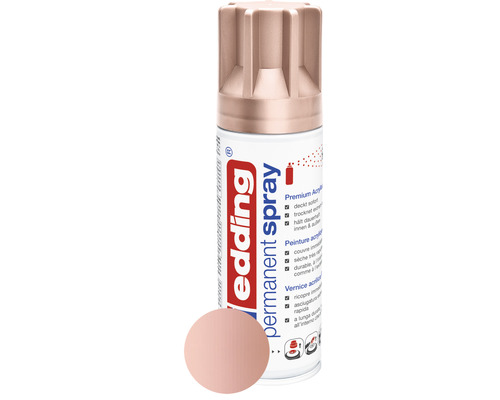 Spray Permanent edding® rosé gold 200 ml