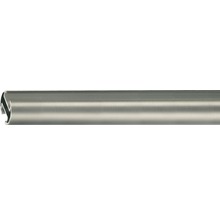 Gardinenstange mit Innenlauf II Rivoli edelstahl-optik 160 cm Ø 20 mm