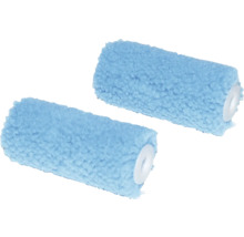 Deux rouleaux à peinture avec poils