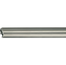 Gardinenstange mit Innenlauf II Rivoli edelstahl-optik 240 cm Ø 20 mm
