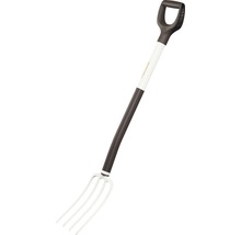 Fourche à foin Fiskars avec poignée en D pour retourner le foin ou le compost