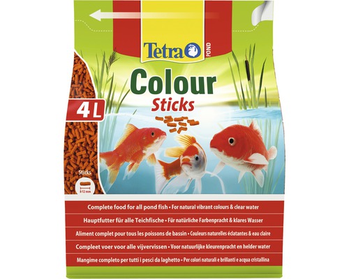 Tetra Pond Colour Sticks 4 Liter Teichfischfutter