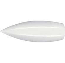 Weisse Lampenabdeckung in Tropfenform