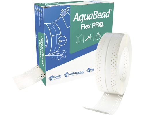 Kantenschutz AquaBead Flex Pro selbstklebend 25 m x 85 mm - HORNBACH  Luxemburg