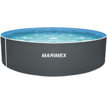 Piscine hors sol à paroi en acier Marimex Orlando Ø 366x107 cm sans accessoires gris