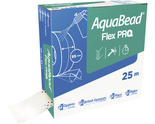 Kantenschutz AquaBead Flex Pro selbstklebend 25 m x 85 mm - HORNBACH  Luxemburg