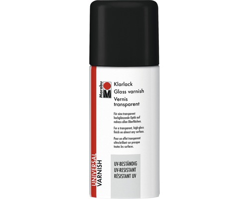 Vernis Marabu résistant aux UV transparent 400 ml Vernis transparent en aérosol pour protection de surface