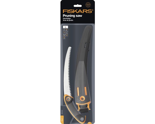 Scie à main Fiskars pour l''élagage dans l''emballage