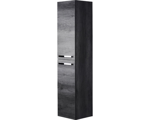 Armoire haute à deux portes pour salle de bain