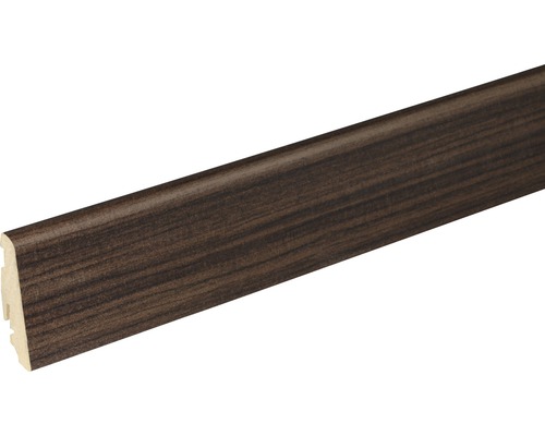 SKANDOR Sockelleiste Kirschbaum 37604 FU60L 19 x 58 x 2400 mm Fußleiste mit Holzdekor