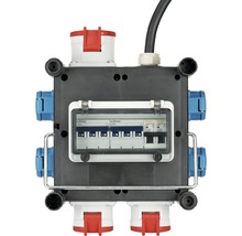 Brennenstuhl Kompakter Gummi Stromverteiler BSV IP44 H07RN-F 5G4,0 2x CEE 16A 1x CEE 32A 4x 230V-thumb-2