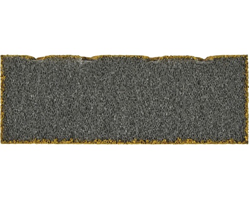 Coupe transversale d''une plaque de mousse grise