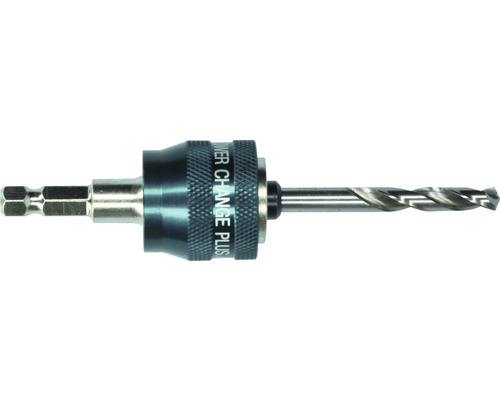 Schnellwechselbohrfutter mit Bohrer