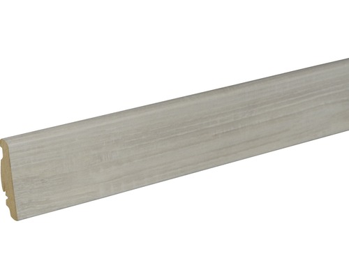 SKANDOR Sockelleiste Esche D3007 FU60L 19 x 58 x 2400 mm Holzfußleiste