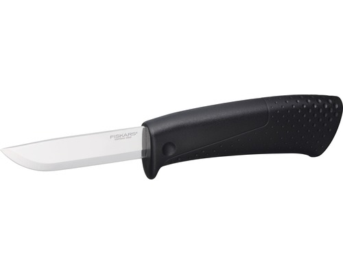 Couteau Fiskars avec lame fixe et manche