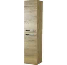 Badezimmer Hochschrank mit zwei Türen und Griffen