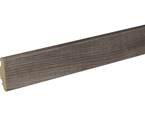 SKANDOR Sockelleiste Akazie H2643 FU60L 19 x 58 x 2400 mm Fußleiste aus Holz
