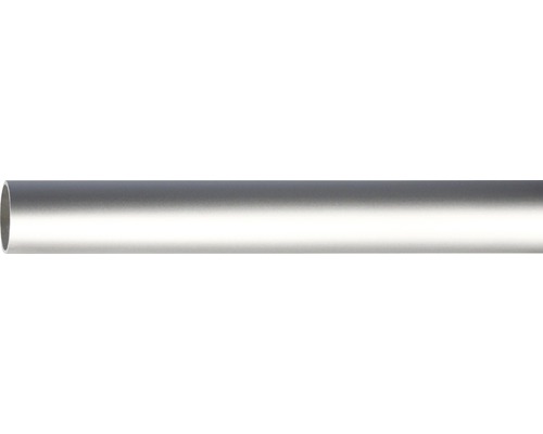 Tringle à rideaux Rivoli Ø20 mm 240 cm alu-argent Tube métallique